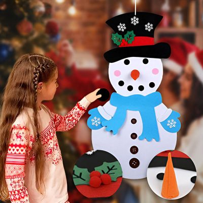 Juego de actividades muñeco de nieve I FELTSNOWMAN