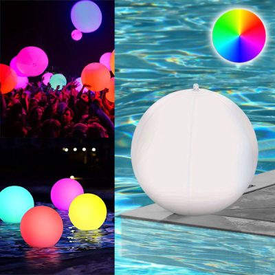 Luces flotantes hinchables para piscinas | POOLGLO