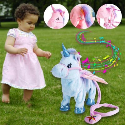 Unicornio de pelucha que anda y canta | ROXY